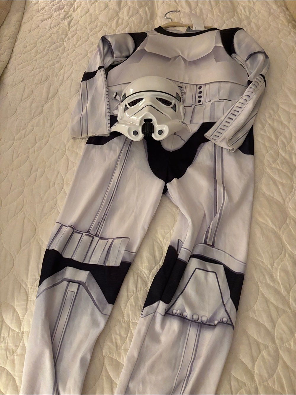 Star Wars White and Black Stormtrooper Kids Costume with Mask